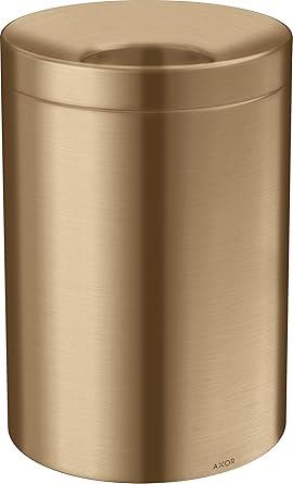 Axor Circular affaldsspand - Børstet bronze PVD