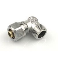 TA PEX vinkel med nippel 15 mm x 1/2"