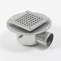 Blücher Square Boligafløb type 310 - Ø75 mm vandret