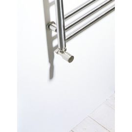 Strømberg Ventilsæt, lige (børstet) RG 1/2"/1/2" muffe.