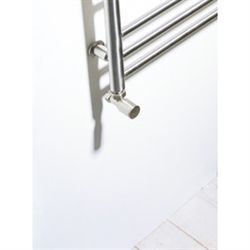 Strømberg Ventilsæt, vinkel (børstet) - 