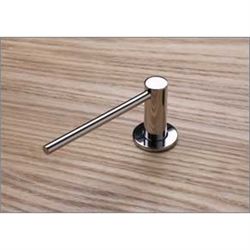 Vola T36L bordmonteret sæbedispenser, 107 mm udløb - I Rustfrit stål - T36L-40