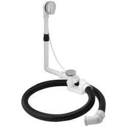 Duravit Speciel af-og overløbssæt i krom