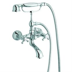 Damixa Tradition kar/brusebatteri i krom 