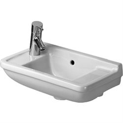 Duravit Starck 3 500x260mm med forlokket hanehul m/wondergliss