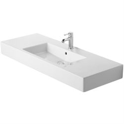 Duravit Vero håndvask 1050x490 mm til møbel eller vægmontering med Wondergliss