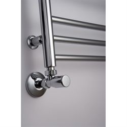 Strømberg vinkel ventilsæt - Strømberg forkromet vinkel ventilsæt