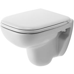 Duravit D-Code compact væghængt toilet skål 480x355