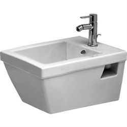 Duravit 2nd floor bidét vægmonteret - Duravit 2nd floor vægbidét med wondergliss