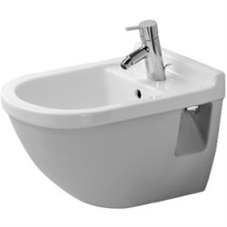 Duravit Starck 3 væghængt bidet - Duravit Starck 3 væghængt bidet m/wondergliss