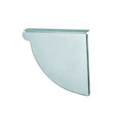 VM Zinc Zink endebund t/arkitekt 400 mm Højre