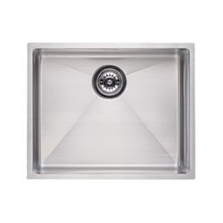 Lavabo Kubus 500 Soft køkkenvask 54 x 44 cm, Rustfrit stål