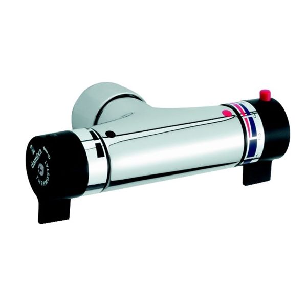 Damixa renoveringstermostat t/indbygning, Krom - Vælg variant