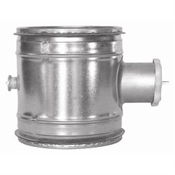 Lindab Safe tæt spjæld DTU  - Lindab Safe tæt spjæld DTU 125mm.