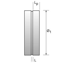 Lindab muffe MF - Lindab muffe MF 160mm
