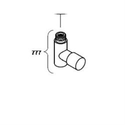 Vola T10 pumpe - komplet VR777 - Vola T10 pumpe - komplet i natur messing