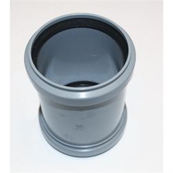 Grå PP skydemuffe 40 mm