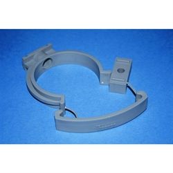 Grå PP rørholder 50mm