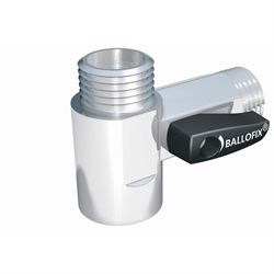 Ballofix Tee med enkelt afspærring 1/2"