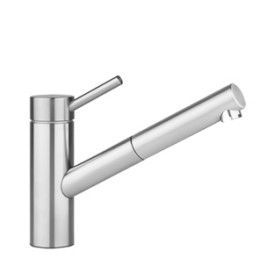 KWC INOX køkkenbatteri med udtræk