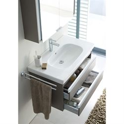 Duravit Ketho Underskab 800, til D-Code vask - Duravit Ketho Underskab 800, Grafit mat KT 6647-49