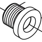 Vola Vr2019 koblinger for udløbstude 010-080 - I rustfrit stål