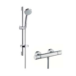 Hansgrohe Croma 100 Vario/Ecostat Comfort sæt 65cm i krom
