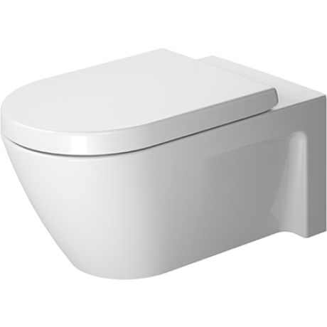 Duravit Starck 2 toilet vægmonteret - Med Wondergliss