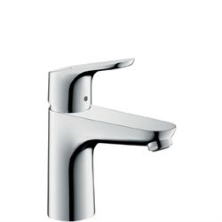 Hansgrohe Focus 1-grebs håndvaskarmatur 100, uden bundventil, Krom