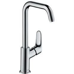 Hansgrohe Focus håndvaskarmatur, M. bundventil, Krom