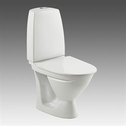 Ifö Sign toilet med P-lås, kort model (5 cm kortere) 
