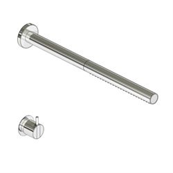 Vola et-grebsbrusebatteri med hovedbruser 080ST  - I Rustfrit stål 2281ST40