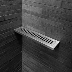 Unidrain Column sæbeskål i rustfrit stål 300 mm - 