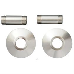 Strømberg Tilslutningssæt  - Børstet 57 mm til alle modeller