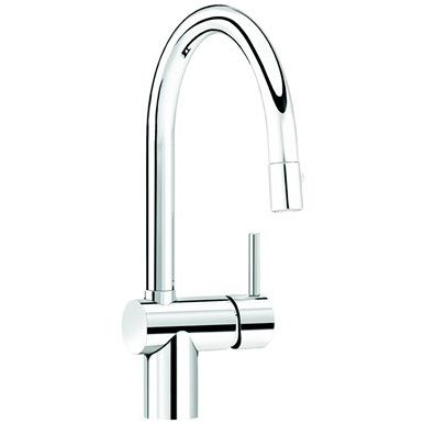 Damixa Osier køkkenarmatur med udtrækbar bruser - Krom 