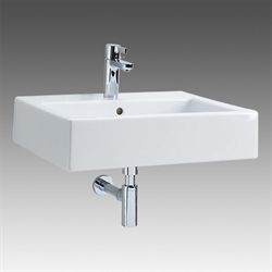 Ifö Twins håndvask rektangulær 500x460 mm