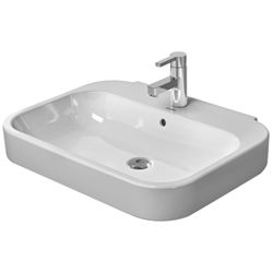 Duravit Happy D.2 Håndvask med overløb - fås i flere varianter