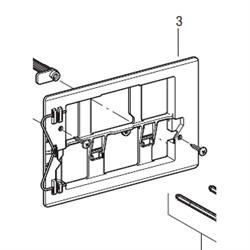Geberit ramme for Kappa50