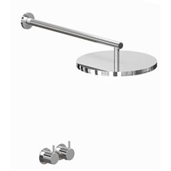 Vola 5261 termostatbruser med 060 hovedbruser - Rustfrit stål