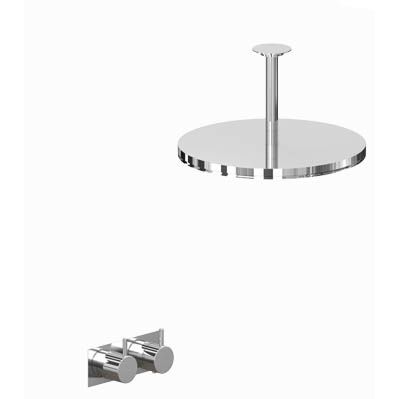 Vola 5262A termostatblander med 060A lofthængt hovedbruser - Vælg farve