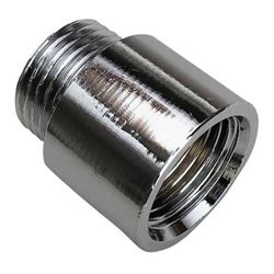 Forkromet haneforlænger 1/2" - 30 mm