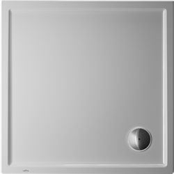 Duravit Starck Slimline brusekar - 1000 x 1000 mm - Højde 50 mm #720116