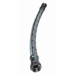 Tilslutnings slange til varmt vand muffe/muffe -  3/4 x 1000 mm.