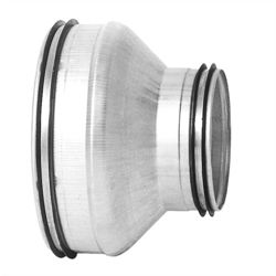 RCU reduktion nippel/nippel  - 125 x 80 mm