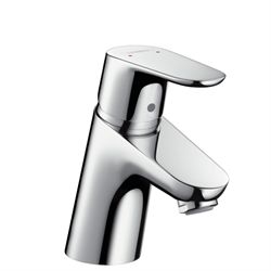 Hansgrohe Focus E2 håndvaskarmatur uden løft-op bundventil i krom