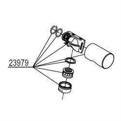 Damixa Rep.sæt ARC tudhoved komplet - Krom - 2397900