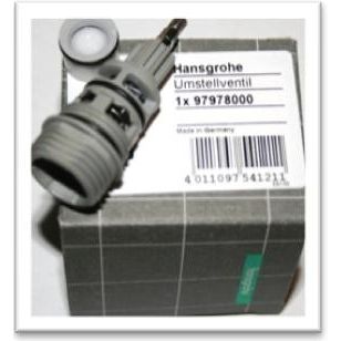Hansgrohe omskifter