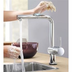 Grohe Minta Touch Elektronisk køkkenarmatur m/L-udtrækstud i krom