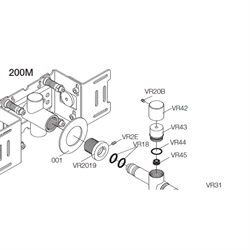 Vola VR18 O-ring - prisen er pr. stk. 