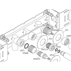Vola VR21 O-ring Ø20,24x2,62mm